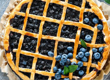 Load image into Gallery viewer, Red, White &amp; Blueberry Pie | Compare to Gold Canyon Blueberry Pie
